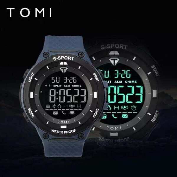 TOMI T-214 Digital Sports Watch For Men's - Tomi Watches