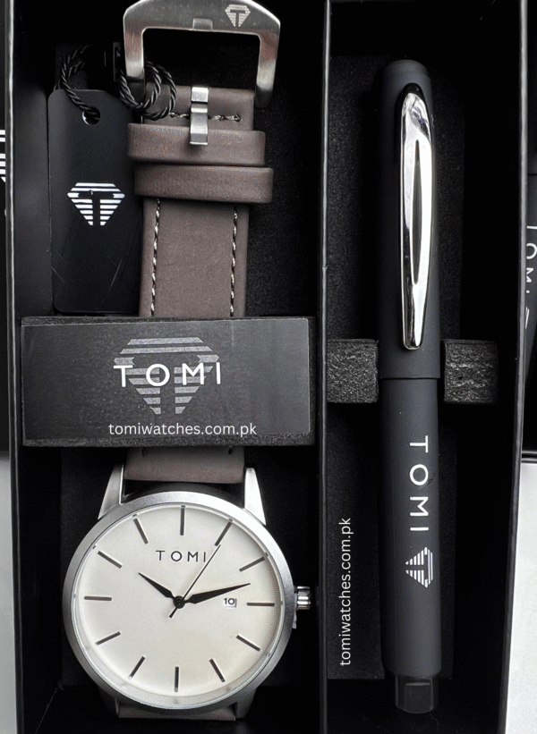 TOMI T-071 Men Watch Date with Pen Gift Set | The Tomi Watches - Image 16
