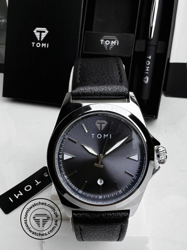 TOMI T-041 Business Watch with Pen Gift Set | The Tomi Watches - Image 3