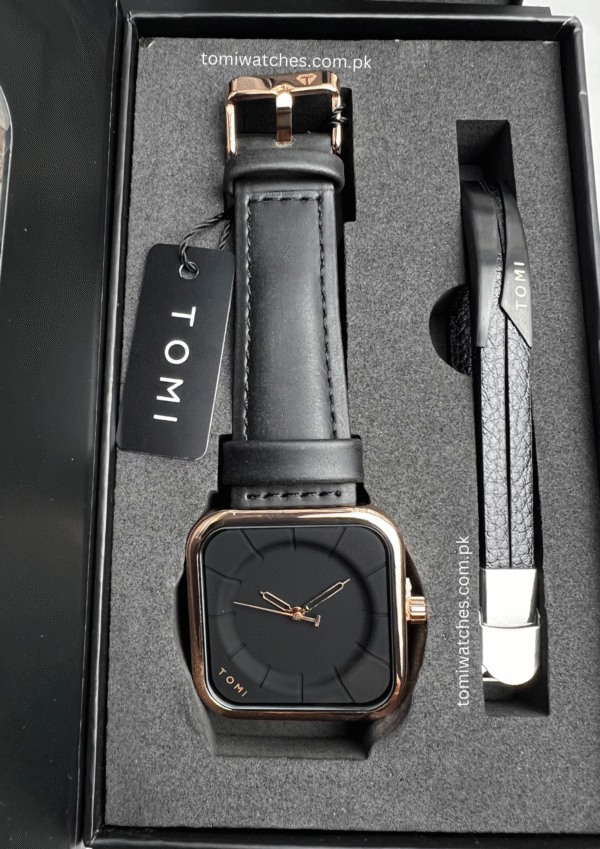 TOMI T-093 Men's Watch with Bracelet | The Tomi Watches - Image 13