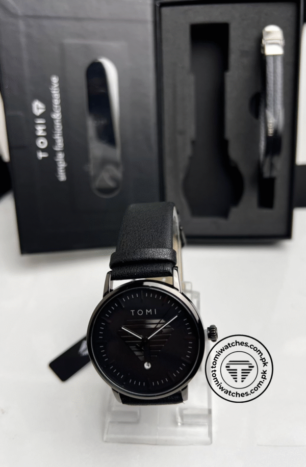 TOMI T-042 Stylish Men's Watch & Bracelet Gift Set | The Tomi Watches - Image 4