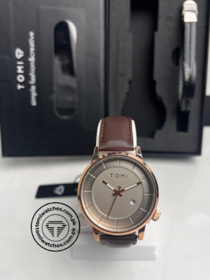 TOMI T-101 Stylish Watch & Bracelet Set for Men | The Tomi Watches