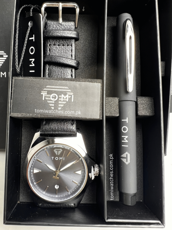 TOMI T-041 Business Watch with Pen Gift Set | The Tomi Watches - Image 22