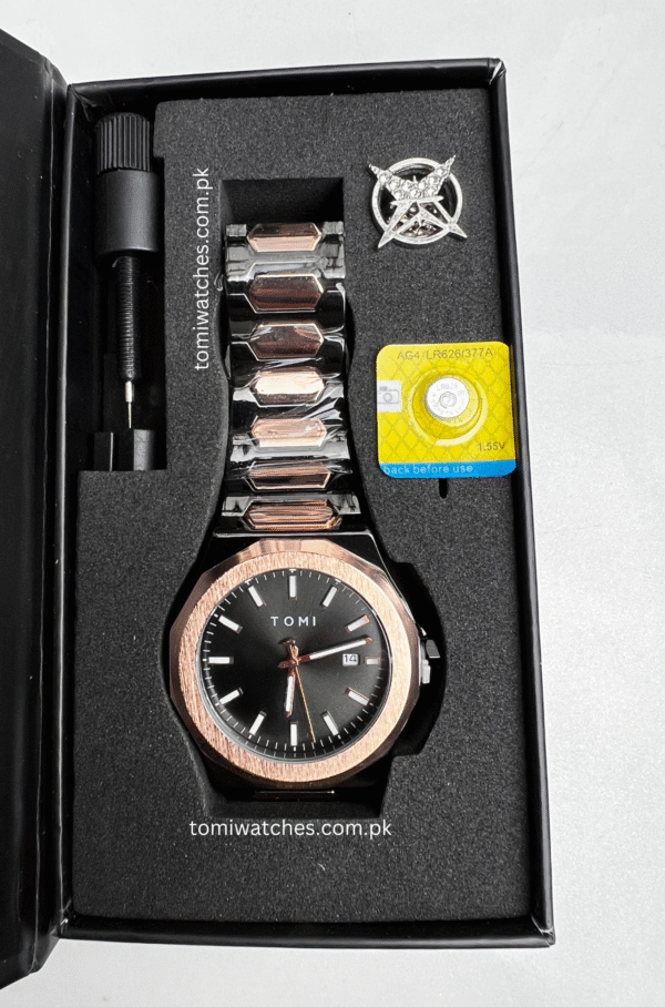 TOMI T-301 Men's Luxury Watch Gift Set | Tomi Watches - Image 17