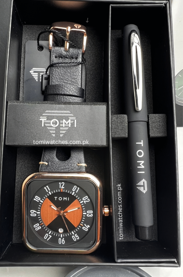 TOMI T-094 Luxury Watch with Pen Gift Set | The Tomi Watches - Image 13