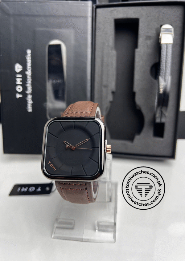 TOMI T-093 Men's Watch with Bracelet | The Tomi Watches - Image 4