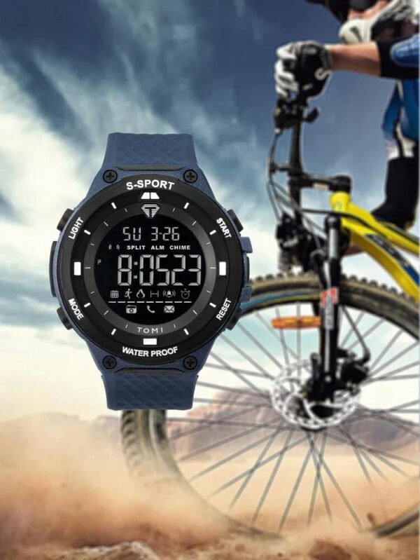 TOMI T-214 Digital Sports Watch – Waterproof, Shock-Resistant, LED Display for Men - Image 14