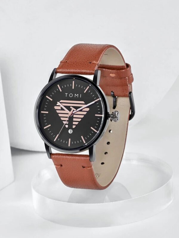 TOMI T-042 Watch For Men's Date Quartz | The Tomi Watches - Image 7