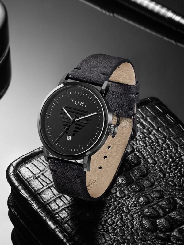 TOMI T-042 Watch For Men's Date Quartz | The Tomi Watches - Image 3