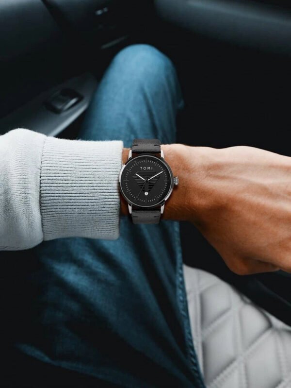 TOMI T-042 Stylish Men's Watch & Bracelet Gift Set | The Tomi Watches - Image 7