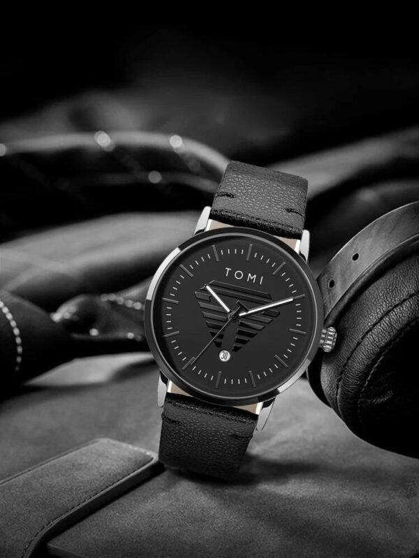 TOMI T-042 Watch For Men's Date Quartz | The Tomi Watches - Image 6