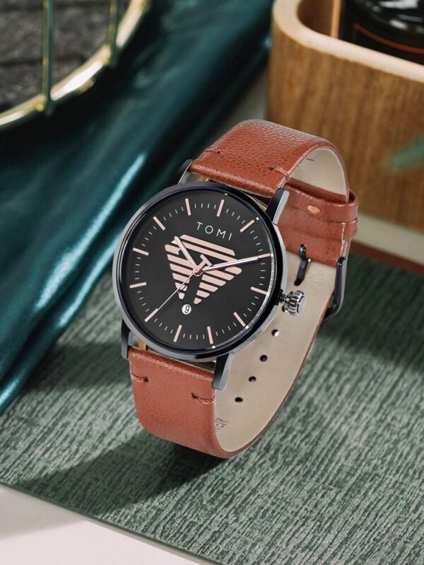 TOMI T-042 Watch For Men's Date Quartz | The Tomi Watches - Image 8