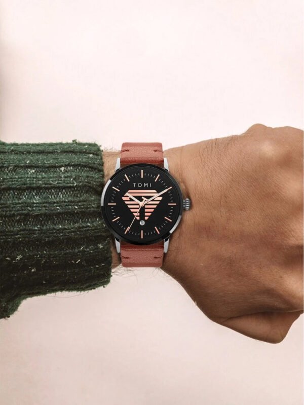TOMI T-042 Stylish Men's Watch & Bracelet Gift Set | The Tomi Watches - Image 8