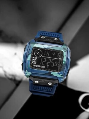TOMI T-218 Digital Sports Watch Square Dial - Tomi Watches