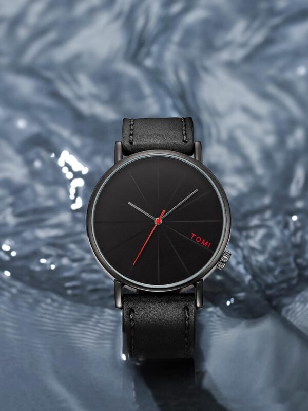 TOMI T-082 Quartz Slim Round Dial Watch | The Tomi Watches - Image 8