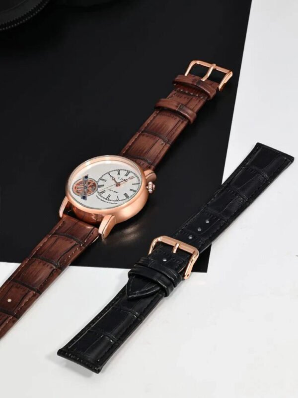 TOMI Face Gear Dual Strap Watch T-103 | The Tomi Watches - Image 16