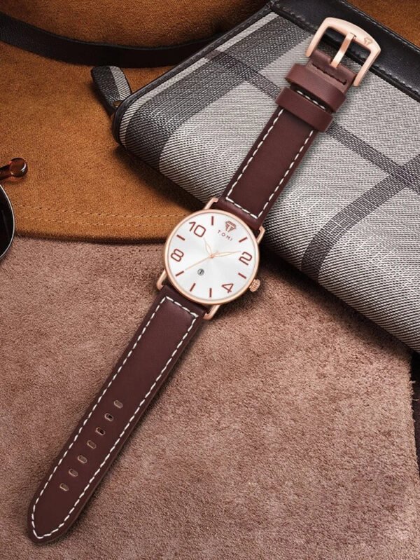 TOMI Men Wrist Watch Quartz Date T-035 | The Tomi Watches - Image 11