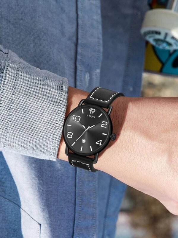 TOMI T-035 Men's Luxury Watch & Bracelet Gift Set | The Tomi Watches - Image 13