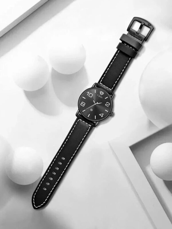 TOMI Men Wrist Watch Quartz Date T-035 | The Tomi Watches - Image 9