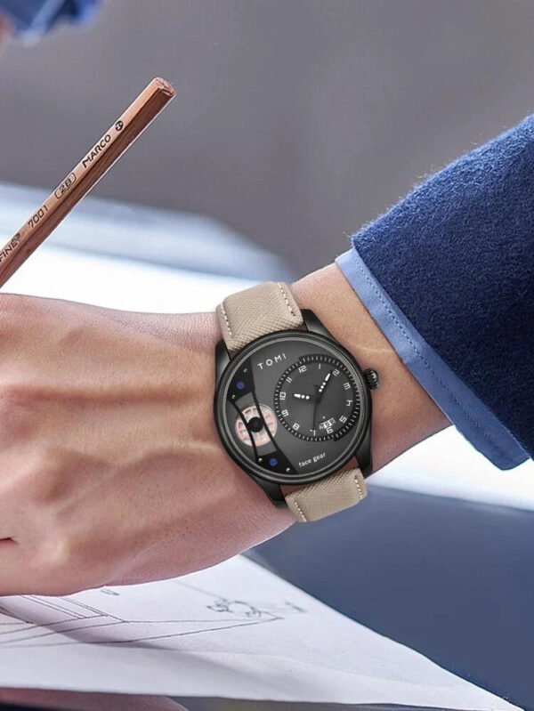 TOMI Face Gear Dual Strap Watch T-105 | The Tomi Watches - Image 14