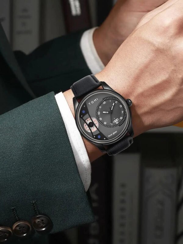 TOMI Face Gear Dual Strap Watch T-105 | The Tomi Watches - Image 18