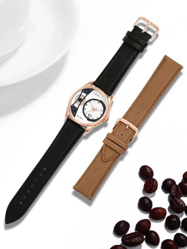 TOMI Face Gear Dual Strap Watch T-105 | The Tomi Watches - Image 23