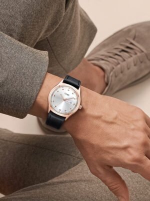 TOMI Men's Watch Quartz Leather Straps T-030 | The Tomi Watches