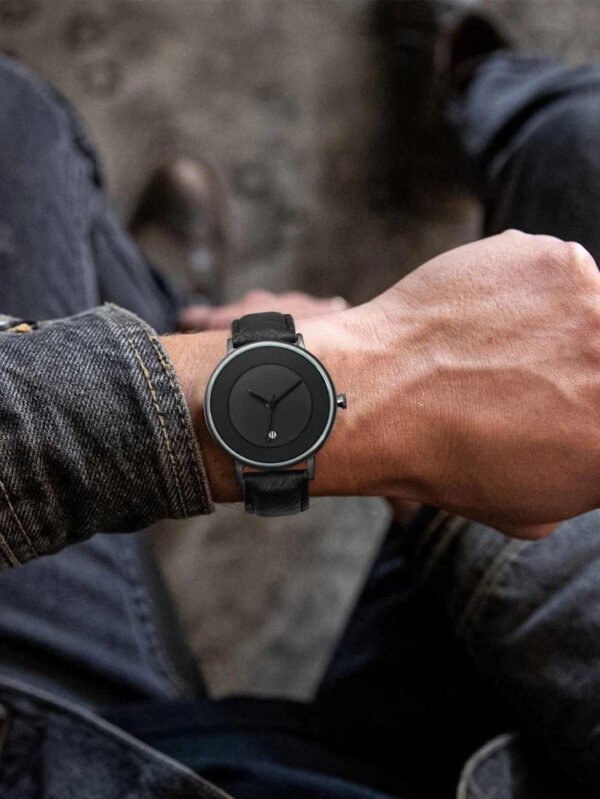 TOMI T-085 Couple Watch – Stylish & Elegant Leather Strap Timepiece for Men & Women - Image 7