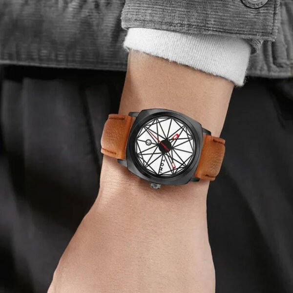 TOMI T-112 Stylish Men's Watch with Bracelet Gift Set | The Tomi Watches - Image 6