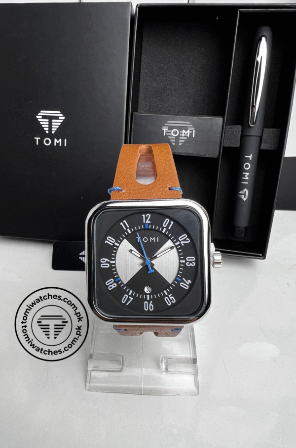 TOMI T-094 Luxury Watch with Pen Gift Set | The Tomi Watches - Image 2