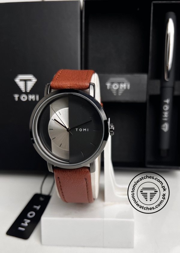 TOMI T-080 Unisex Watch with Pen Gift Set | The Tomi Watches - Image 5