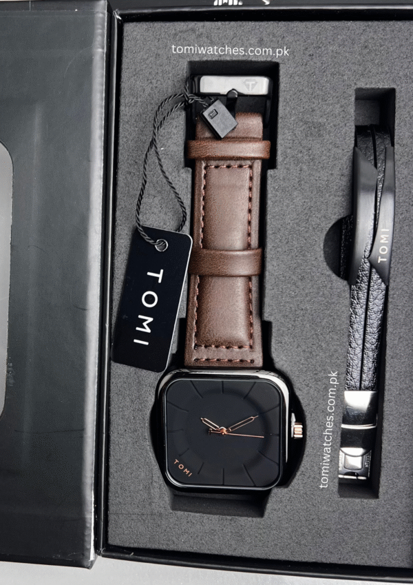 TOMI T-093 Men's Watch with Bracelet | The Tomi Watches - Image 16