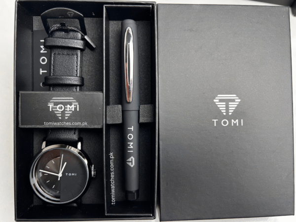 TOMI T-080 Unisex Watch with Pen Gift Set | The Tomi Watches - Image 16