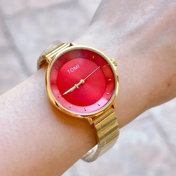TOMI T-097 Stylish Women's Chain Watch | The Tomi Watches - Image 4