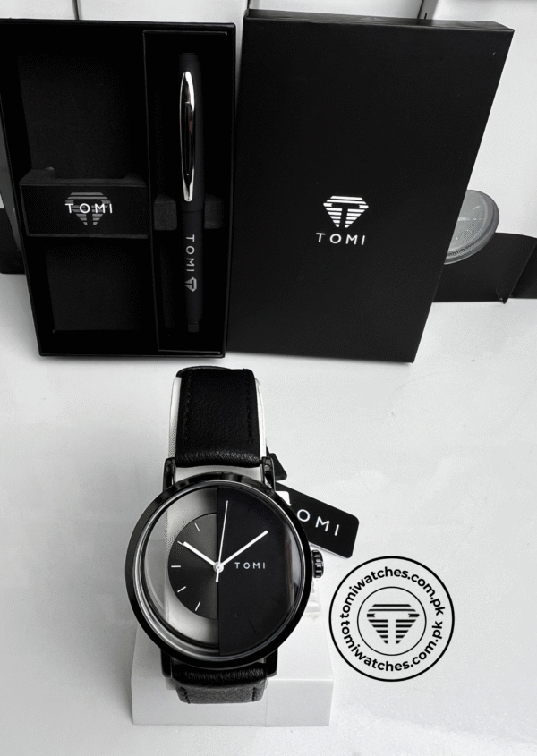 TOMI T-080 Unisex Watch with Pen Gift Set | The Tomi Watches - Image 7
