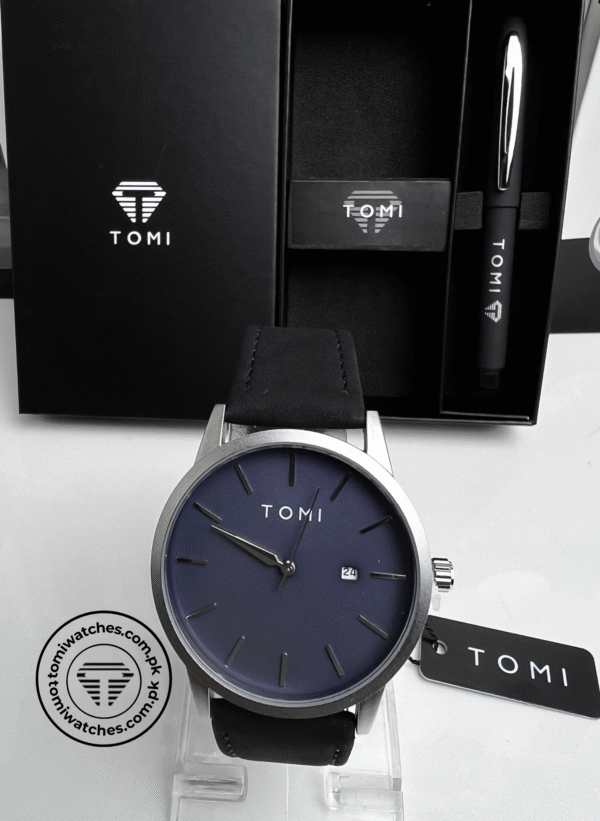 TOMI T-071 Men Watch Date with Pen Gift Set | The Tomi Watches - Image 5