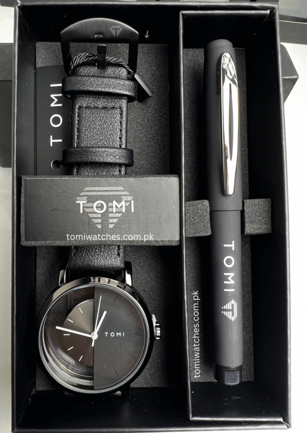 TOMI T-080 Unisex Watch with Pen Gift Set | The Tomi Watches - Image 12
