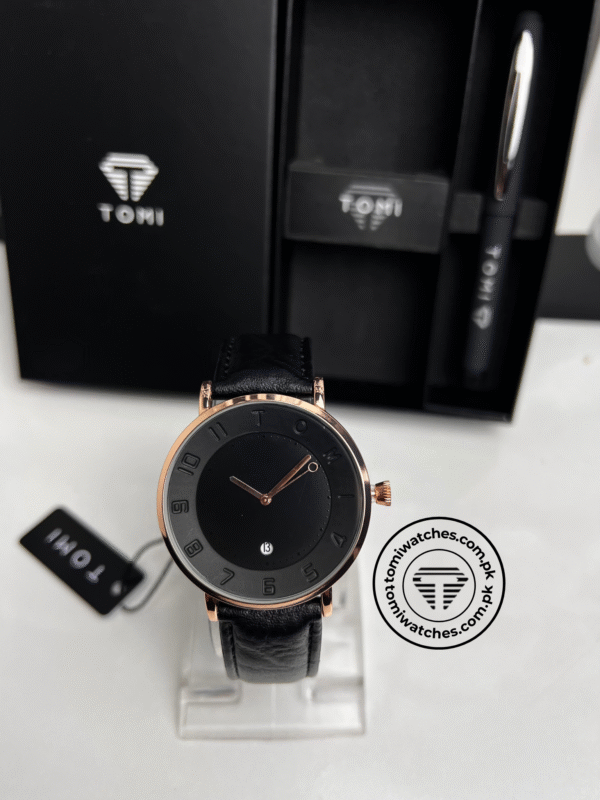 TOMI T-085 Men's Watch with Pen Gift Set | The Tomi Watches - Image 2