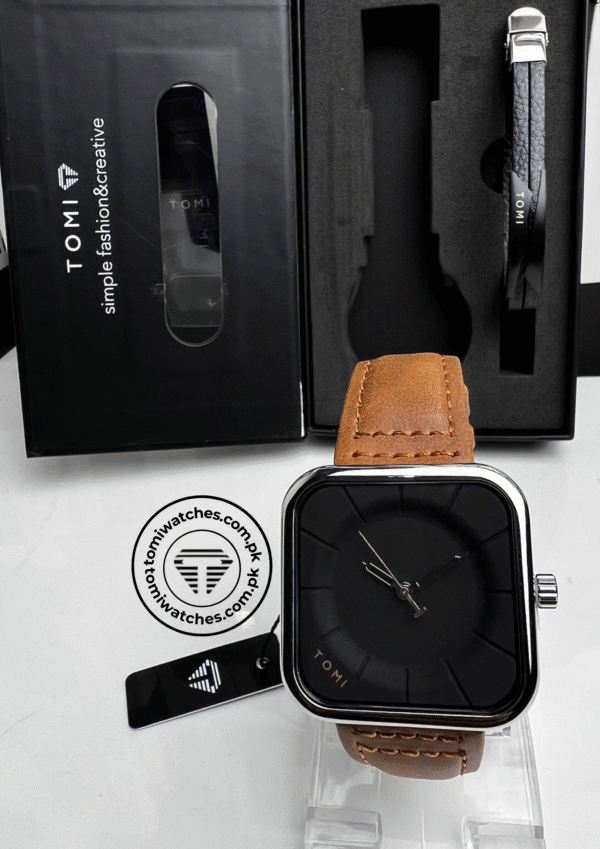 TOMI T-093 Men's Watch with Bracelet | The Tomi Watches - Image 3