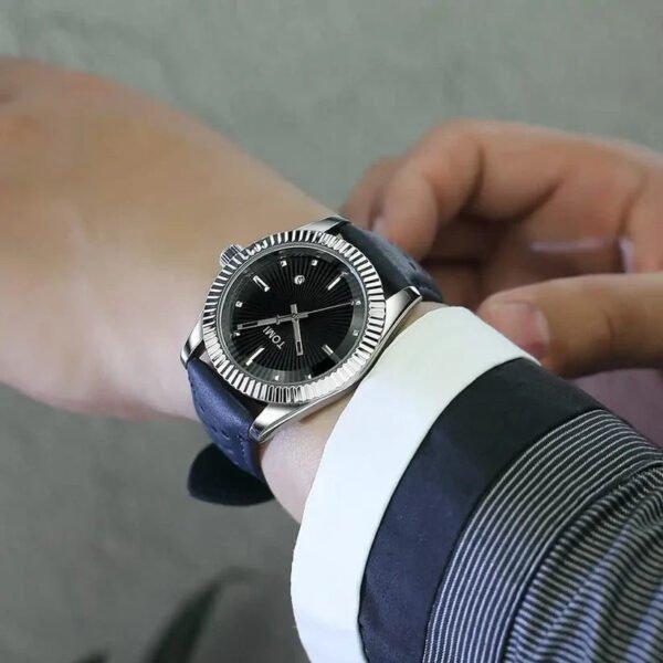 TOMI T-098 Stylish Men's Watch & Bracelet Gift Set | The Tomi Watches - Image 8