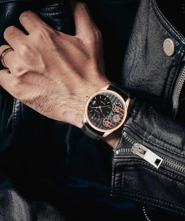 TOMI T-106 Face Gear Dual Strap Luxury Watch - Tomi Watches
