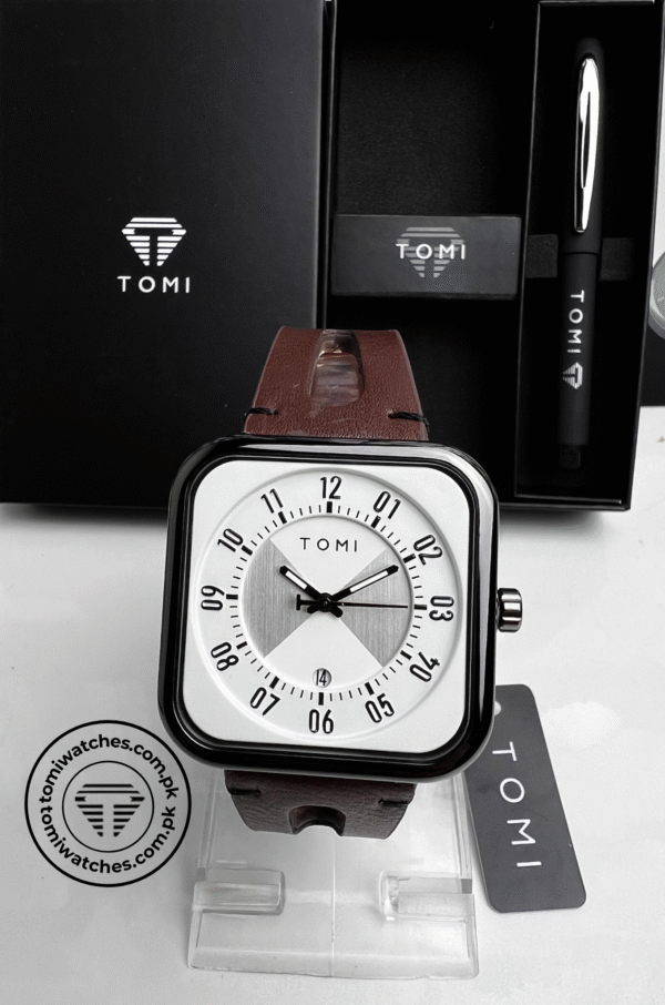 TOMI T-094 Luxury Watch with Pen Gift Set | The Tomi Watches - Image 6
