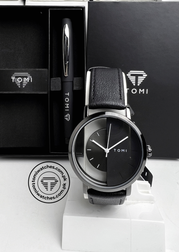 TOMI T-080 Unisex Watch with Pen Gift Set | The Tomi Watches - Image 6