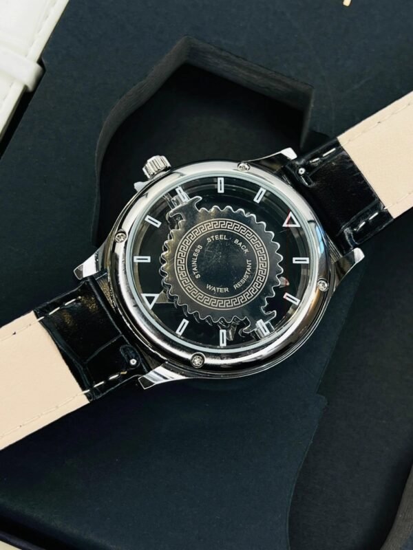 TOMI Iced Out Spinner Face Gear Silver - Tomi Watches