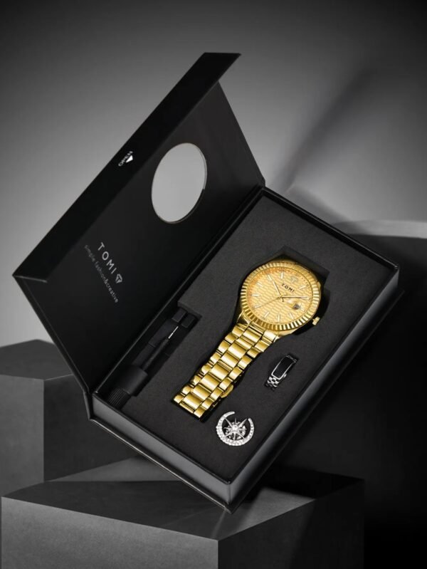 Tomi T-304 Luxury Men's Watch Gift Set | Tomi Watches - Image 7
