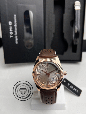 TOMI T-098 Stylish Men's Watch & Bracelet Gift Set | The Tomi Watches