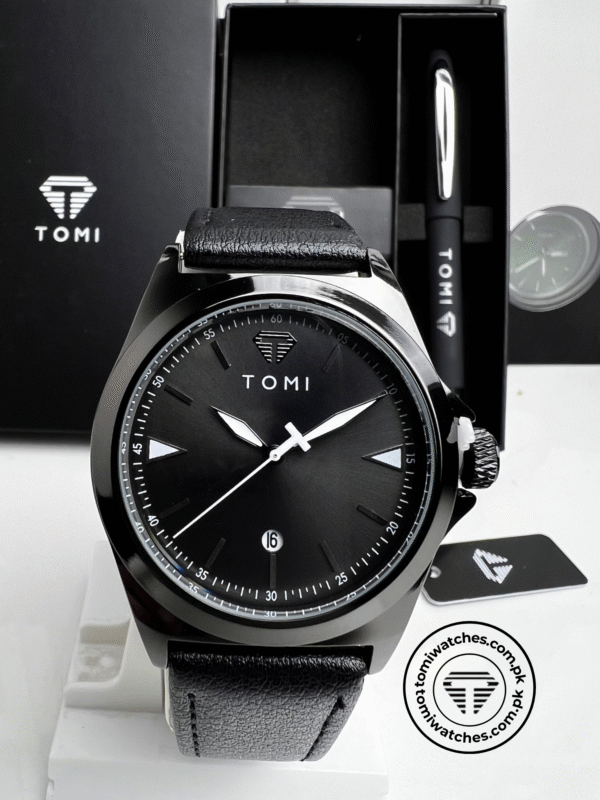 TOMI T-041 Business Watch with Pen Gift Set | The Tomi Watches - Image 6