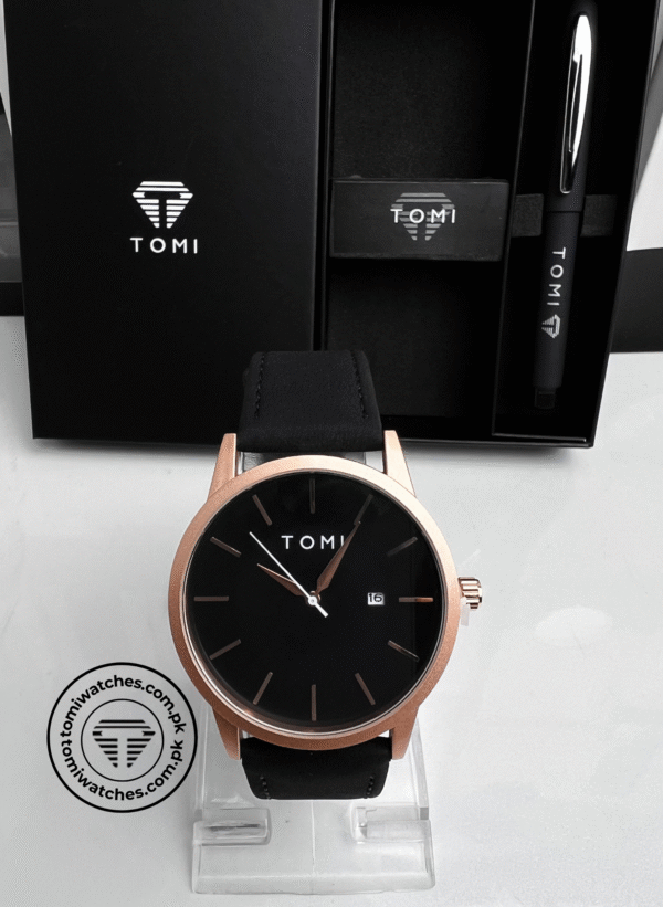 TOMI T-071 Men Watch Date with Pen Gift Set | The Tomi Watches - Image 3