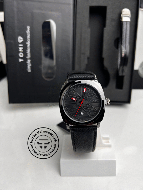 TOMI T-112 Stylish Men's Watch with Bracelet Gift Set | The Tomi Watches - Image 5