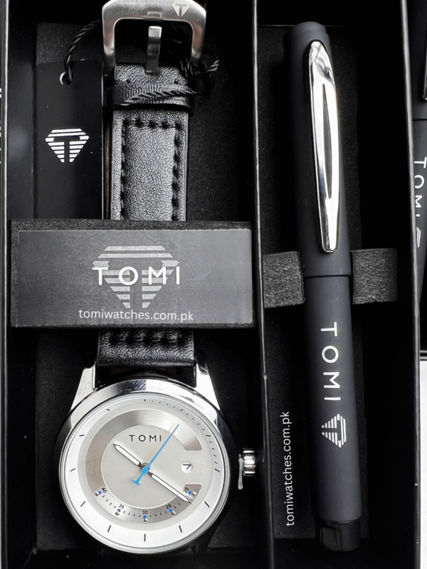 TOMI T-099 Men's Watch with Pen Gift Set | The Tomi Watches - Image 16